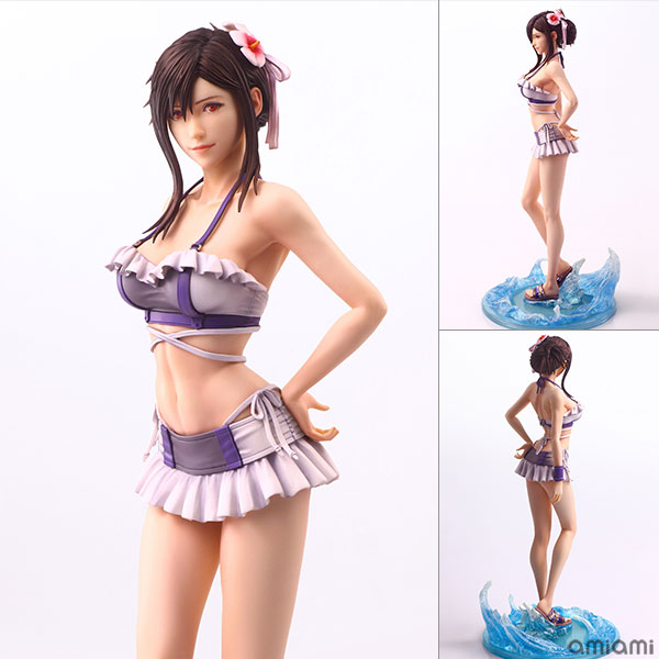 Square Enix Final Fantasy VII Rebirth STATIC ARTS Tifa Lockhart -Swimsuit Ver.-