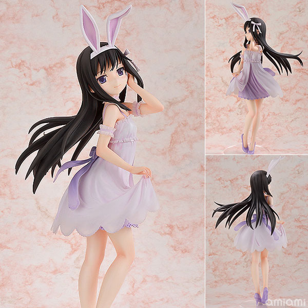 FREEing Puella Magi Madoka Magica the Movie: Rebellion Homura Akemi: Rabbit Ears Ver. 1/4 Complete Figure