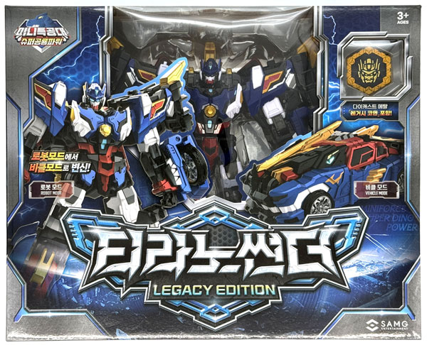 SAMG ENTERTAINMENT Mini Force Tyranno Thunder Legacy Edition
