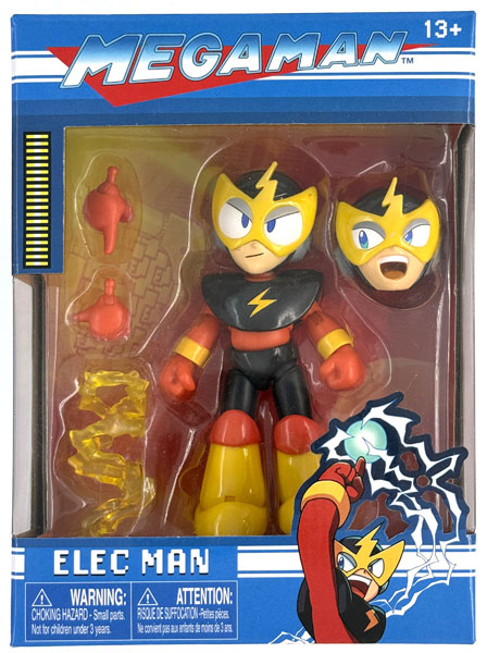 Jada Toys 1/12 Scale Mega Man Action Figure Elec Man