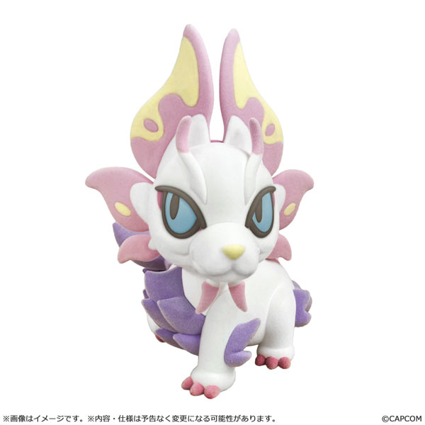 Capcom Monster Hunter MonDefo Flocked Figure Mizutsune Bild 1