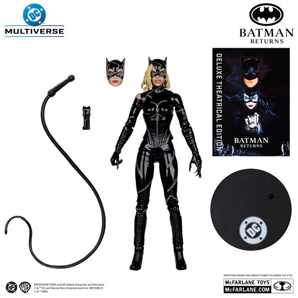 McFarlane Toys DC Multiverse 7" Figure DX Theatrical ed. Catwoman (Battle Damage) "Batman Returns"