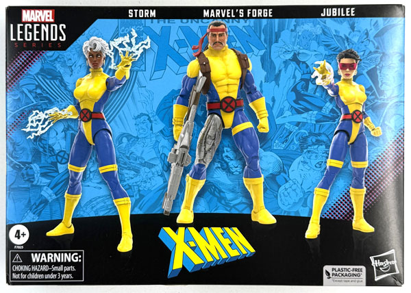 Hasbro Marvel Marvel Legends 6 Inch Action Figure X-MEN 60th Anniversary Series Storm & Jubilee & Forge [Comic / Uncanny X-Men #275] (Toy Sapiens Exclusive) Bild 1
