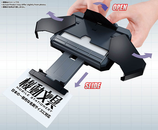 BANDAI SPIRITS Mobile Stationery Automatic Transformation Business Card Case Black Color