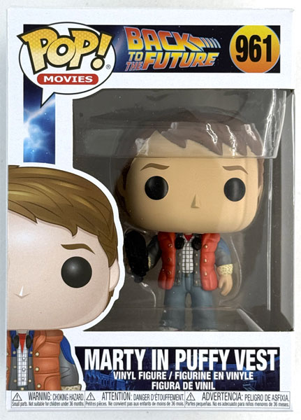Funko POP! Back To The Future Marty McFly Puffy Vest
