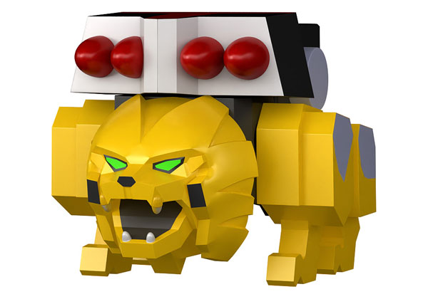 Good Smile Company BRICKROID The Brave Fighter of Legend Da-Garn Ga-Orn (Animal Mode) Posable Figure