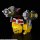 Good Smile Company BRICKROID The Brave Fighter of Legend Da-Garn Ga-Orn (Animal Mode) Posable Figure รูปภาพ 4