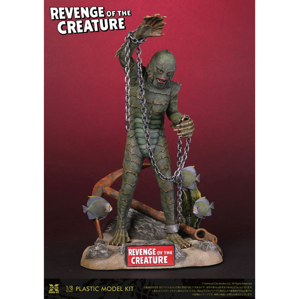 X-PLUS 1/8 Revenge of the Creature Plastic Model Kit
