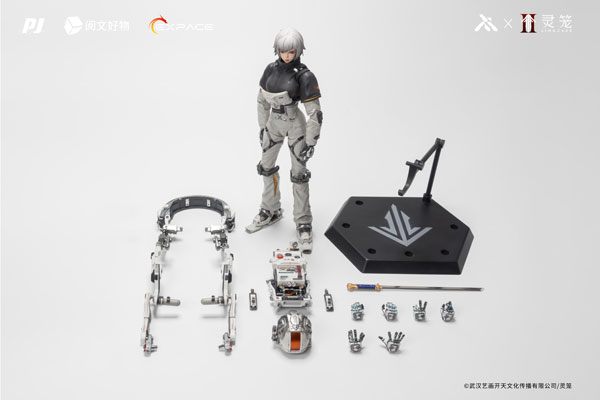 PIJI x Yuewen Goos x EXPACE [Bonus] Ling Cage: INCARNATION Bai Yuekui Yu Yan Hao Outboard Combat Suit Ver. 1/6 Complete Figure Regular Edition