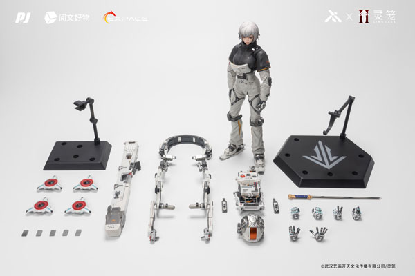 PIJI x Yuewen Goos x EXPACE [Bonus] Ling Cage: INCARNATION Bai Yuekui Yu Yan Hao Outboard Combat Suit Ver. 1/6 Complete Figure Deluxe Edition