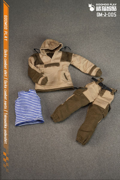 GoomooPlay GM-J-005 1/12 Scale Posable Figure Alternative Clothes Set Gorka Combat Wear (DOLL ACCESSORY) gambar 1