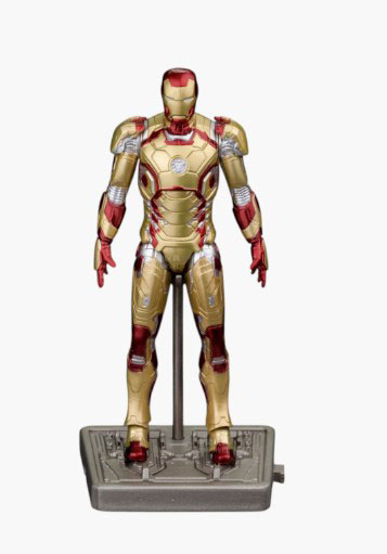ZD Toys 4인치 아이언맨 MK42