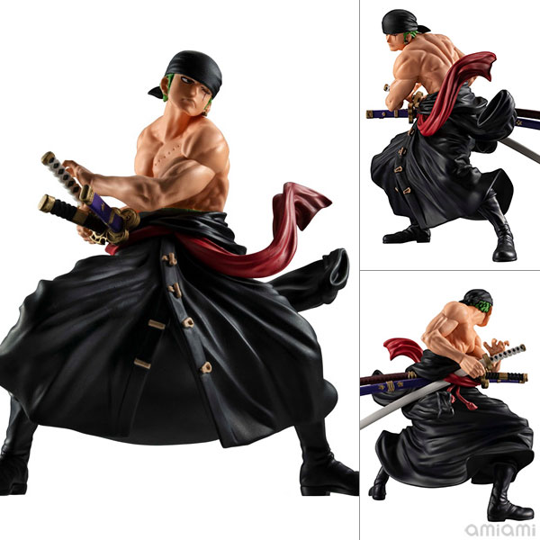 MegaHouse WALLSTAR ONE PIECE Roronoa Zoro Complete Figure รูปภาพ 1