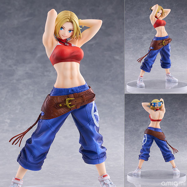 Thousand Fighting Girls Collection THE KING OF FIGHTERS XV Blue Mary 1/7 Complete Figure