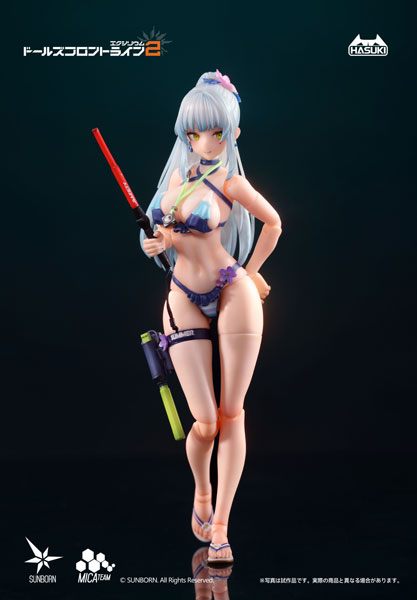HASUKI pocket art PA013 Girls' Frontline 2: Exilium Klukai: Cerulean Breaker Ver. Deluxe Edition 1/12 Complete Model Action Figure