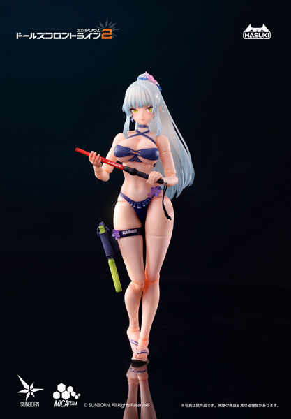 HASUKI pocket art PA013 Girls' Frontline 2: Exilium Klukai: Cerulean Breaker Ver. Regular Edition 1/12 Complete Model Action Figure