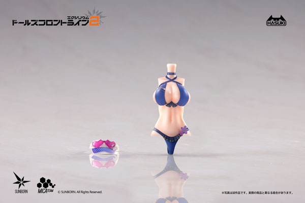 HASUKI PJ-02 Klukai: Cerulean Breaker Ver. Option Swimsuit Set B 1/12 Complete Model Option Part Bild 1