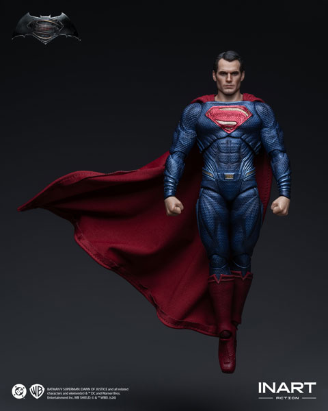 INART Batman vs Superman: Dawn of Justice Superman 1/12 Action Figure imagen 1