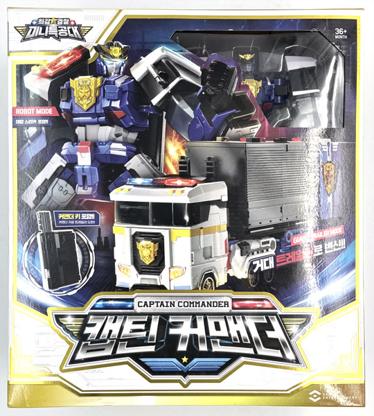 SAMG ENTERTAINMENT Mini Force Super Cops Captain Commander