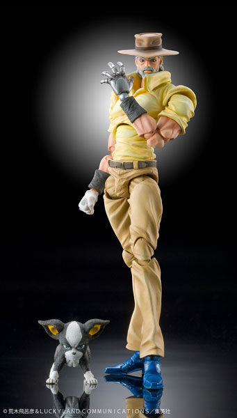 Medicos Entertainment Super Action Statue JoJo's Bizarre Adventure Part.III Joseph Joestar & Iggy