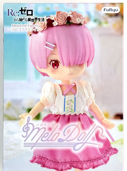 FURYU Re:ZERO -Starting Life in Another World- MeloDoll Figure -Ram Brides Maid-