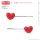 Azone Doll Hair Pin -Heart- Red รูปภาพ 2