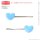 Azone Doll Hair Pin -Heart- Light blue (DOLL ACCESSORY) image 2
