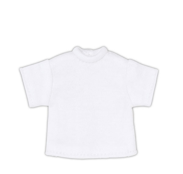 Azone 1/12 ビッグシルエットTシャツ -プレーン- ホワイト 画像 1