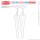 Azone 1/6 Q'z See-through Garter Stockings White x White (DOLL ACCESSORY) 画像 2