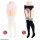 Azone 1/6 Q'z Knit Garter Stockings Black x White (DOLL ACCESSORY) hình ảnh 4