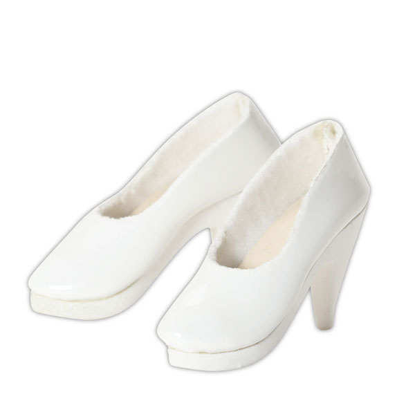 Azone 1/6 Enamel High Heels II White รูปภาพ 1