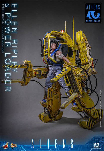Hot Toys Movie Masterpiece "Aliens" 1/6 Scale Figure Ellen Ripley & Power Loader (Ver,2.0)