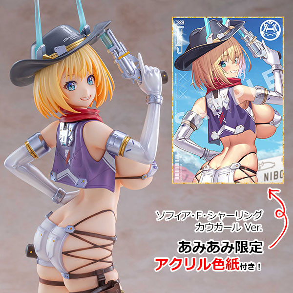 ASCENDIA [Exclusive Bonus] Sophia F. Shirring Cowgirl Ver. 1/6 Complete Figure