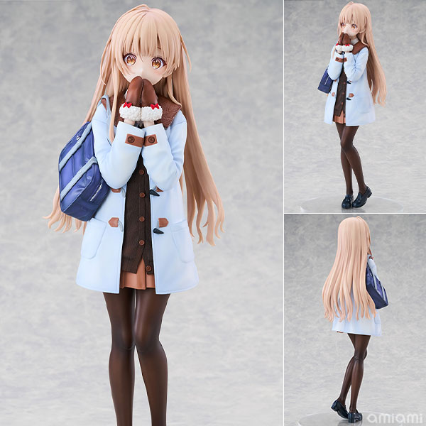 FURYU TENITOL TALL The Angel Next Door Spoils Me Rotten 2 Mahiru Shiina Winter clothes ver. Complete Figure image 1