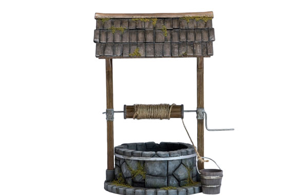 MMM Toys 1/12 Deserted Village Dry Well รูปภาพ 1