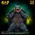 X-PLUS 1/700 Scale Gamera (1995) Plastic Model Kit image 8