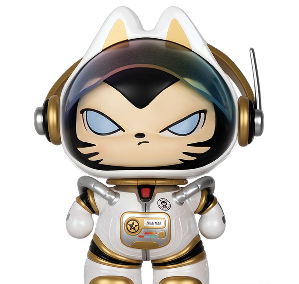 Zhuaimao Astronaut Non Scale Figure Platinum Bild 1