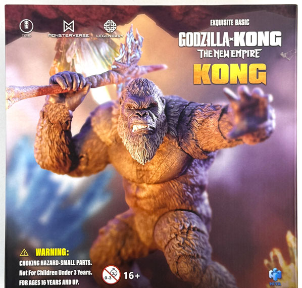 Hiya Toys Exquisite Basic Godzilla x Kong: The New Empire Kong Action Figure