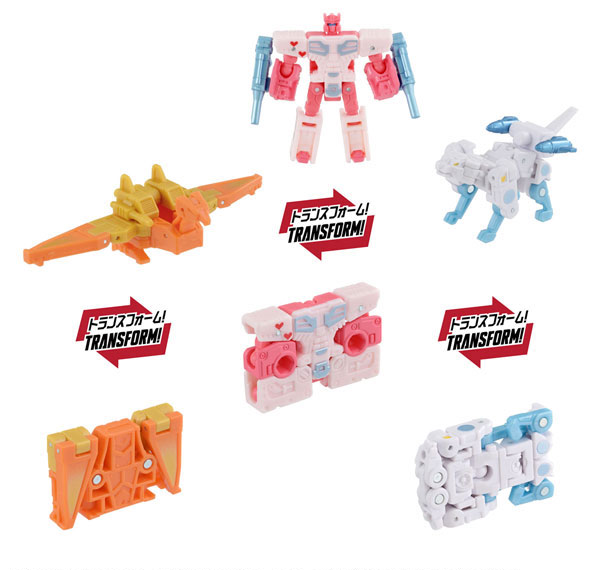Takara Tomy Transformers Kiss Players 20th Anniversary Cassettetron Set Bild 1