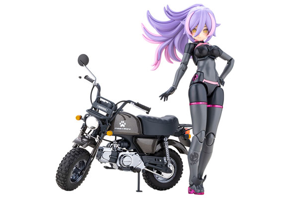 Kotobukiya Megami Device PUNI*MOFU RACING LANG with Honda Z50J Gorilla Plastic Model