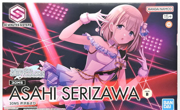 BANDAI SPIRITS 30MS ASAHI SERIZAWA Plastic Model "THE IDOLM@STER SHINY COLORS"