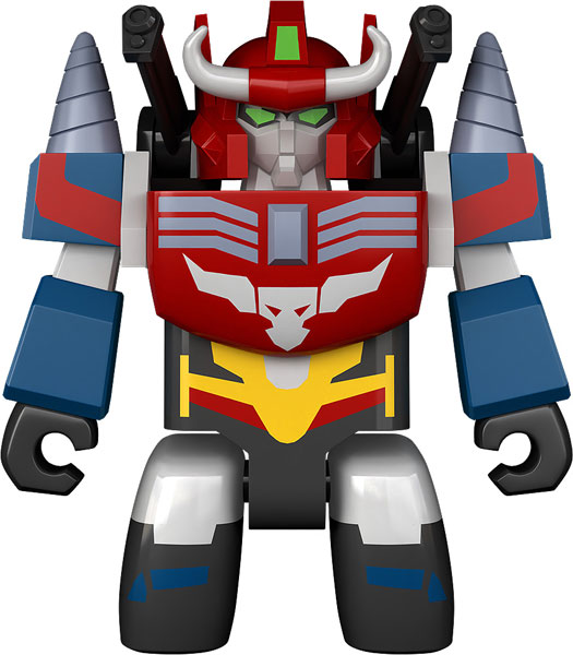 Good Smile Company BRICKROID The Brave Fighter of Legend Da-Garn Land Bison Posable Figure