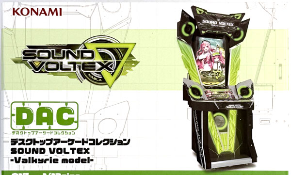 Konami Desktop Arcade Collection SOUND VOLTEX -Valkyrie model- Bild 1