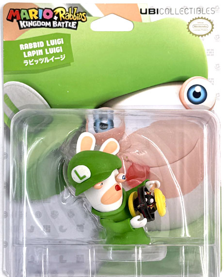 Ubisoft UBI COLLECTIBLES Mario + Rabbids Kingdom Battle Rabbid Luigi Complete Figure