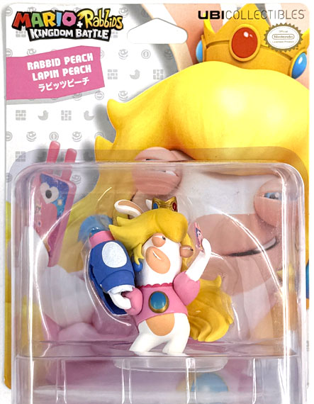 Ubisoft UBI COLLECTIBLES Mario + Rabbids Kingdom Battle Rabbid Peach Complete Figure Bild 1