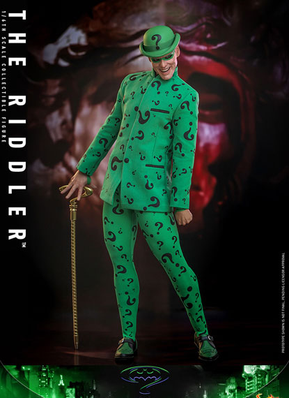 Hot Toys Movie Masterpiece "Batman Forever" 1/6 Scale Figure Riddler รูปภาพ 1