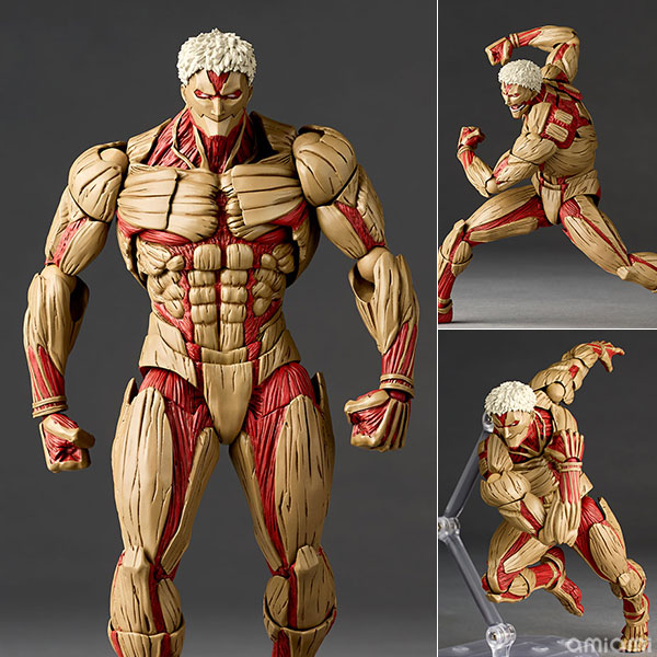 Kaiyodo Revoltech Amazing Yamaguchi Attack on Titan Armored Titan