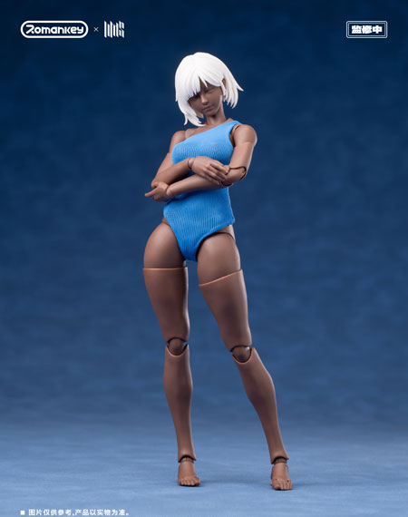 Romankey [Exclusive Sale] UMS004 Super Action Female Body Mia 1/12 Action Figure