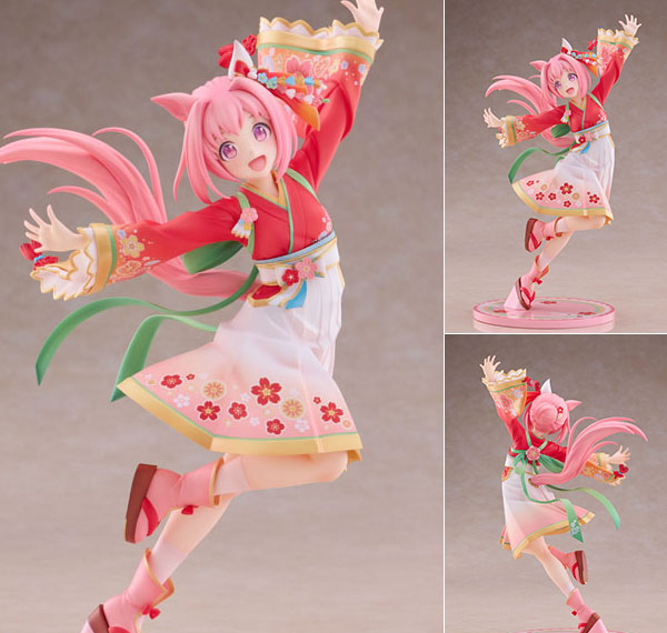 Claynel Umamusume Pretty Derby Haru Urara [New Year New Urara!] Ver. 1/7 Scale Figure รูปภาพ 1