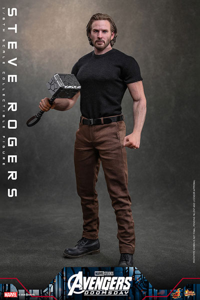 Hot Toys Movie Masterpiece Avengers: Doomsday Steve Rogers gambar 1